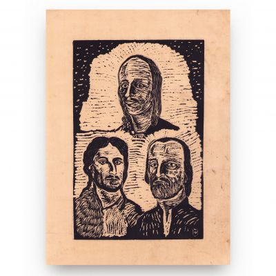 Avram Iancu + Horea, Cloșca și Crișan, două gravuri de mari dimensiuni, gravor Nicolae Brana