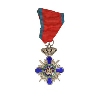 Ordinul „Steaua României” în grad de cavaler, model 1881, pentru militari