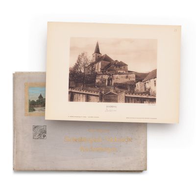 Emil Sigerus, Bisericile fortificate săsești din Transilvania, 1909, album cu 52 de heliogravuri