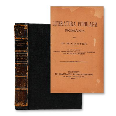 Dr. M. Gaster, Literatura populară română, 1883