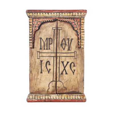 Icoană chivot, Născătoarea de Dumnezeu cu Pruncul, secolul al XIX-lea