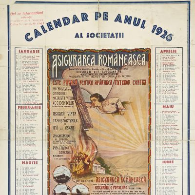 Calendar pe anul 1926 al Societății „Asigurarea Românească”
