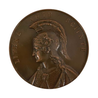 Ateneul Român, medalie din bronz, 1905 