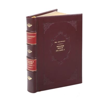 N. G. Krupensky, Medaliile române sub regele Carol I, 1894, cu dedicația autorului
