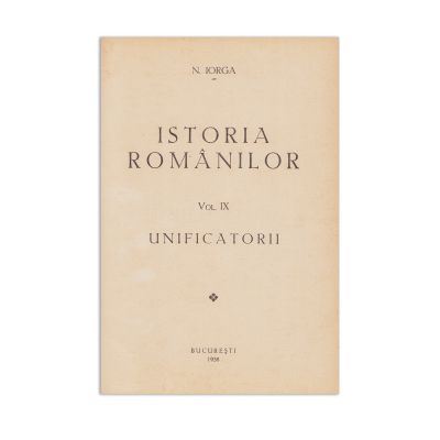 Nicolae Iorga, Istoria Românilor, 10 volume, 1936 - 1939 