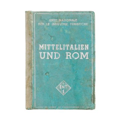 Ghid rapid pentru Italia, 1941, cu semnătura Miței Biciclista