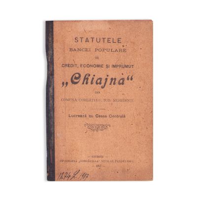 Colecție de 48 de statute, 1901 - 1913 