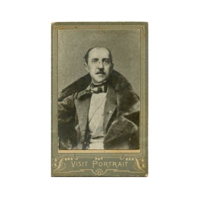 Costache Negruzzi, fotografie de epocă