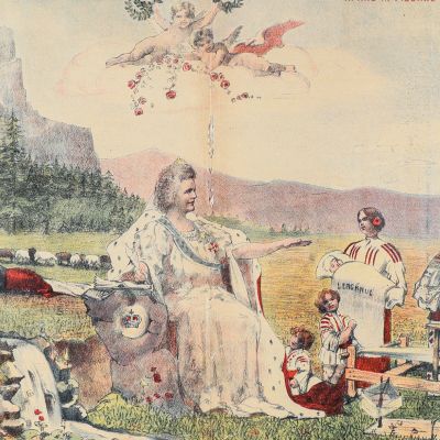 Publicația „Vulturul”, 11 decembrie 1905 - Sărbătorirea a 62 ani de la nașterea reginei Elisabeta 