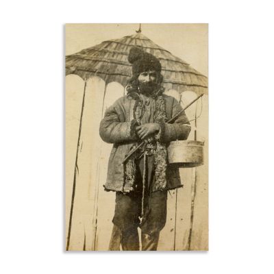Cioban și țigan căldărar, două cărți poștale, 1925 
