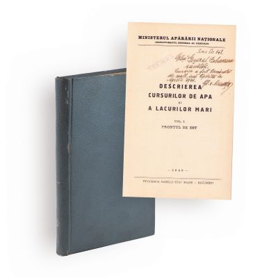 Descrierea cursurilor de apă și a lacurilor mari, 1940