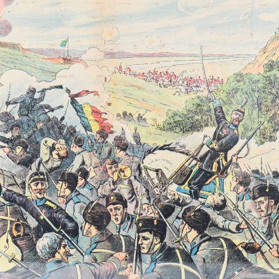 Publicația „Vulturul”, 22 octombrie 1906 - Asaltul vitejilor dorobanți asupra redutei Vidin din preajma cetății Rahovei, 1877
