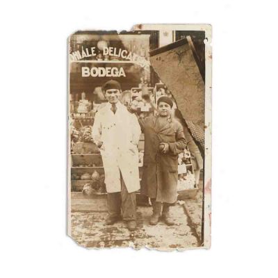 Bodega Coloniale Delicatese, fotografie tip carte poștală, 1939 