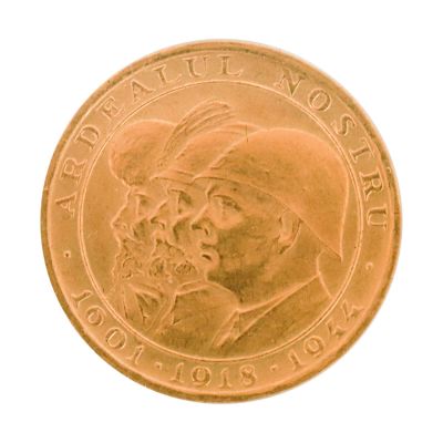 Monedă din aur, Ardealul nostru, 1944