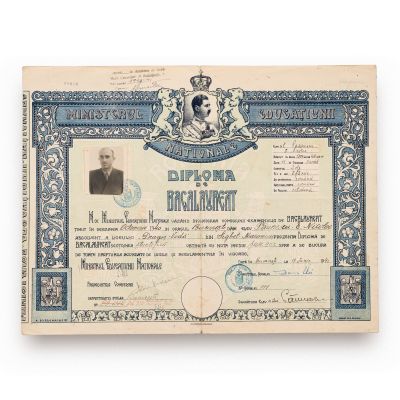 Păunescu E. Nicolae, diplomă de bacalaureat, 18 iunie 1941
