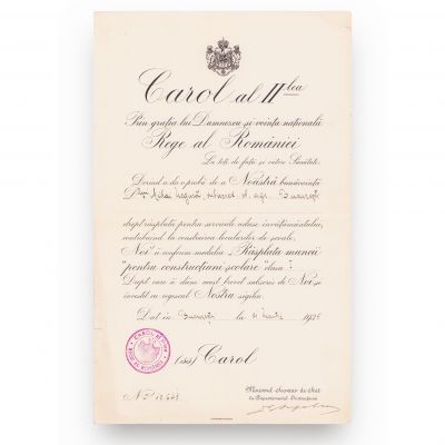 Deputatul Negură Mihai, trei brevete, 1926-1936