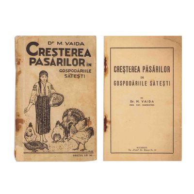 Dr. M. Vaida, Creșterea păsărilor în gospodăriile sătești + Const. C. Datculescu, Arbori de alee, 1899