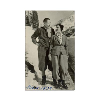 Nicolae Titulescu, text olograf, fotografie și carte de vizită cu însemnare