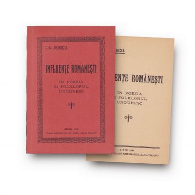 I. U. Soricu, Influențe românești în poezia și folklorul unguresc, 1929