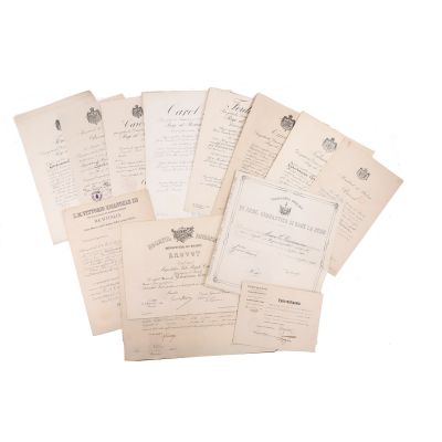 13 brevete acordate generalului Const. Găvănescu