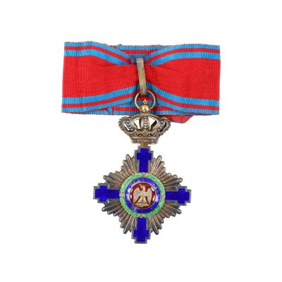 Ordinul „Steaua României” în grad de comandor + cutie originală