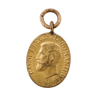Miniatura medaliei jubiliare „Carol I”