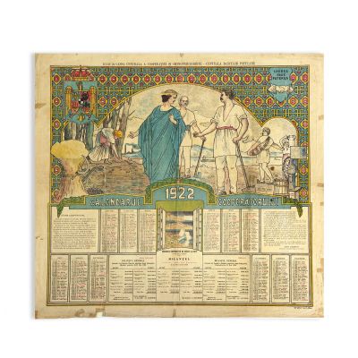 Calendarul Cooperatorului pe anul 1922