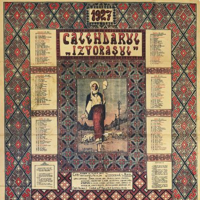 Calendarul „Izvorașul” pe anul 1927