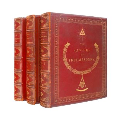 Robert Freke Gould, The history of freemasonry, 3 volume, 1883-1887