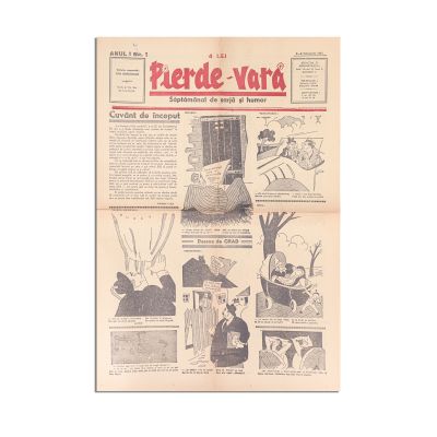 Publicația „Păcală”, Anul I, Nr. 1, 1941 + „Pierde-vară”, Anul I, Nr. 1, 1941