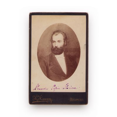 Alexandru Papiu Ilarian, fotografie de cabinet, atelier K. Hanny