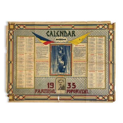 Calendarul Partidului Poporului pe anul 1935