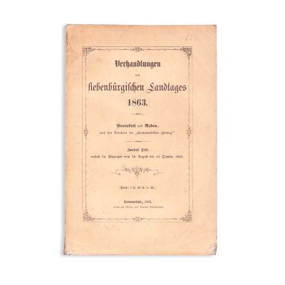 Negocierile Dietei Transilvănene din 1863