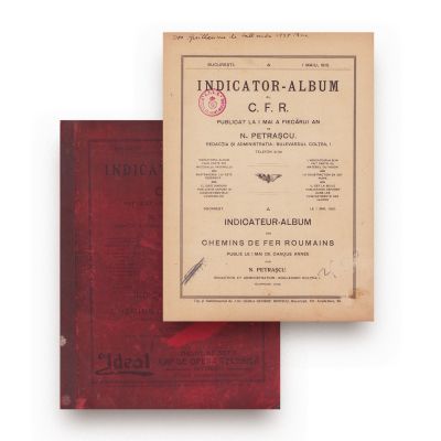 N. Petrașcu, Indicator-Album al C.F.R., 1910