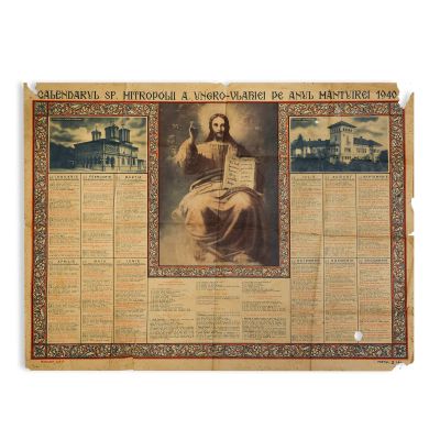 Calendarul Sfintei Mitropolii a Ungro-Vlahiei pe anul 1940