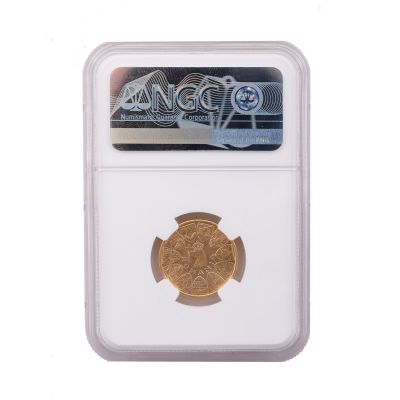 Ardealul nostru, 1944, monedă din aur gradată NGC-MS61