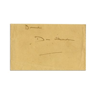 Carol al II-lea, scrisoare către Dan Alexandrescu 