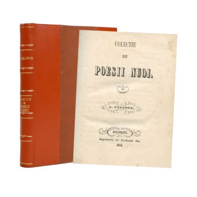 Alexandru Pelimon, Colecție de poezii noi, 1854
