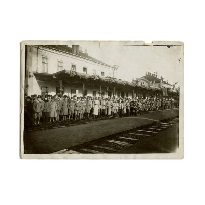 Samoilă Mârza, 5 fotografii de epocă de la Alba Iulia, 1918-1919