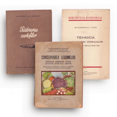 Conservarea legumelor + Păstrarea cartofilor + Tehnica valorificării cerealelor, 1940-1956