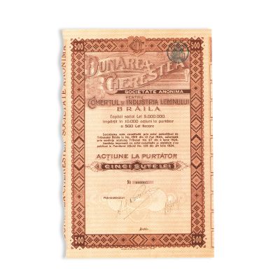 „Mercur”, „Dunărea Cherestea”, „Magazinele Mercur”, Societatea Națională de Gaz Metan, două acțiuni și două titluri