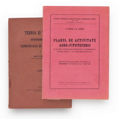 Planul de activitate agro-fitotehnic + Teoria și tehnica întreprinderilor comerciale și industriale