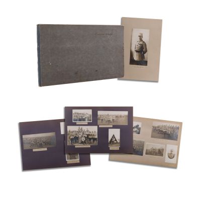  Campania din 1916-1918, album cu 62 de fotografii, dedicat Generalului Henri Cihoschi,
