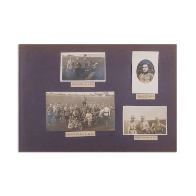  Campania din 1916-1918, album cu 62 de fotografii, dedicat Generalului Henri Cihoschi,