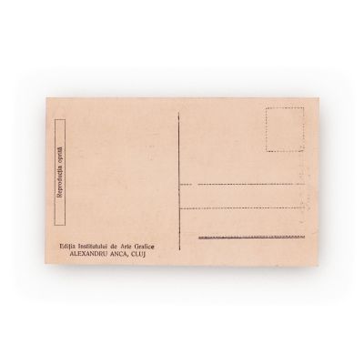 Avram Iancu în ultimii ani ai vieții, carte poștală fotografică - piesă foarte rară
