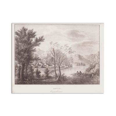 Ogradena, litografie, 1826