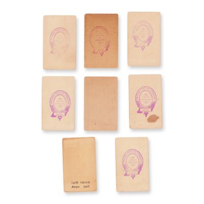 Personalități politice și culturale, 8 fotografii tip carte-de-visite, atelier Frații Șaraga