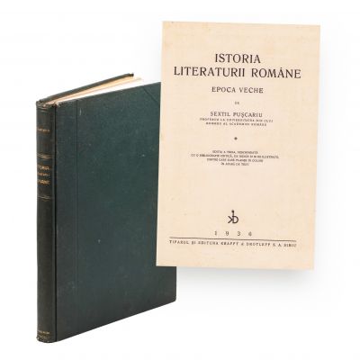 Sextil Pușcariu, Istoria literaturii române, 1936