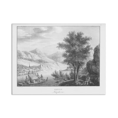 Liubcova, litografie, 1826