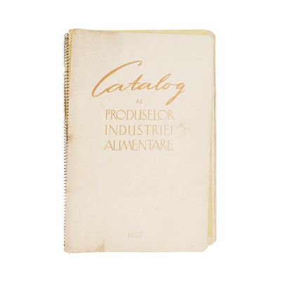Catalog al produselor alimentare, 1957 